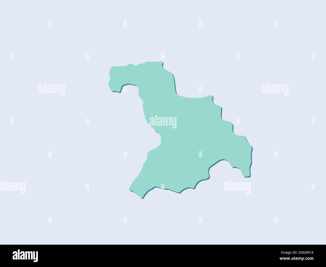 Icon of the Italian province of Alessandria, Piemonte with lilac ...