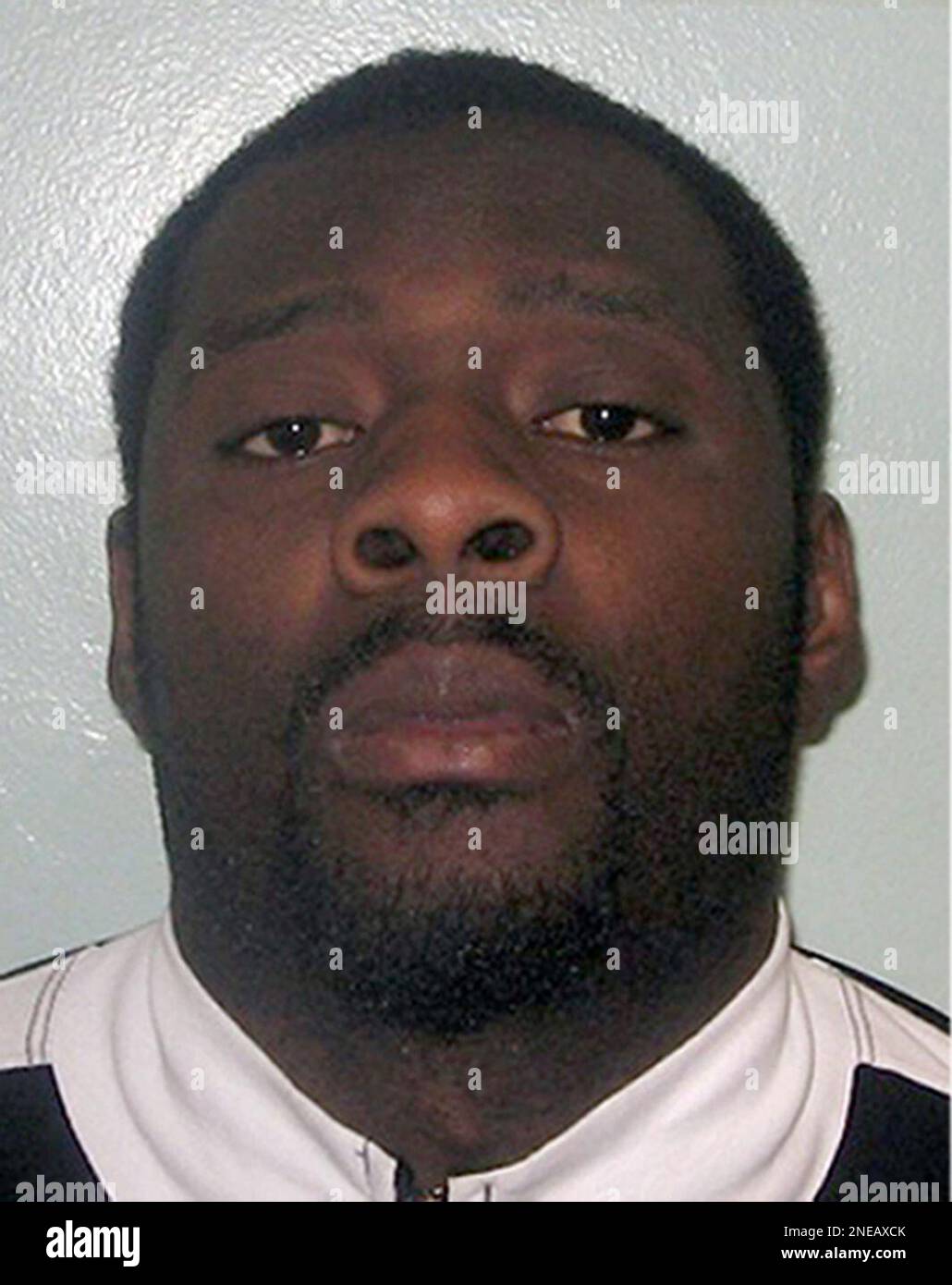 Undated handout photo issued by Metropolitan Police of Basana Kimbembi, 35, who has denied murdering Jamal Mahmoud, who was stabbed to death at Pentonville prison in a bloody battle to control the wing's contraband route, during a trial at the Old Bailey, London. Issue date: Thursday September 14, 2017. Stock Photo