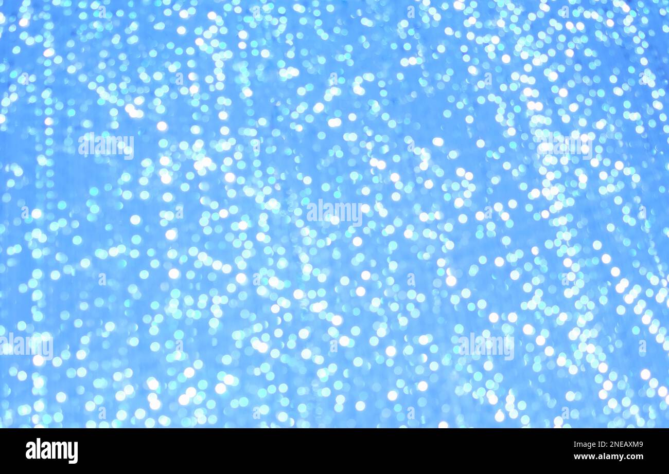 Abstract blue bokeh lights hi-res stock photography and images - Alamy