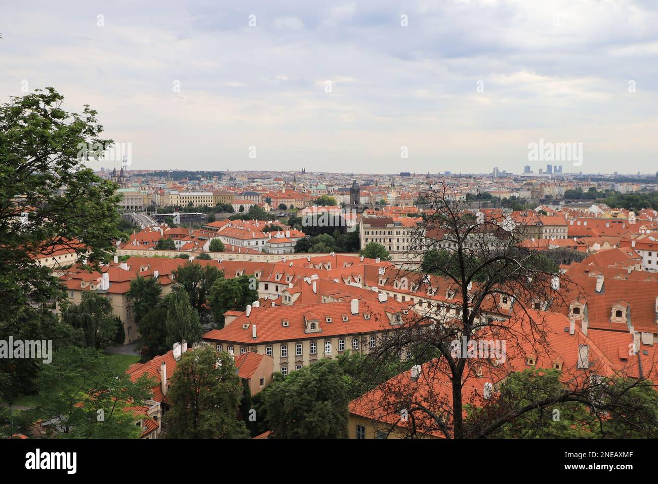 Life in Prague Stock Photo Alamy
