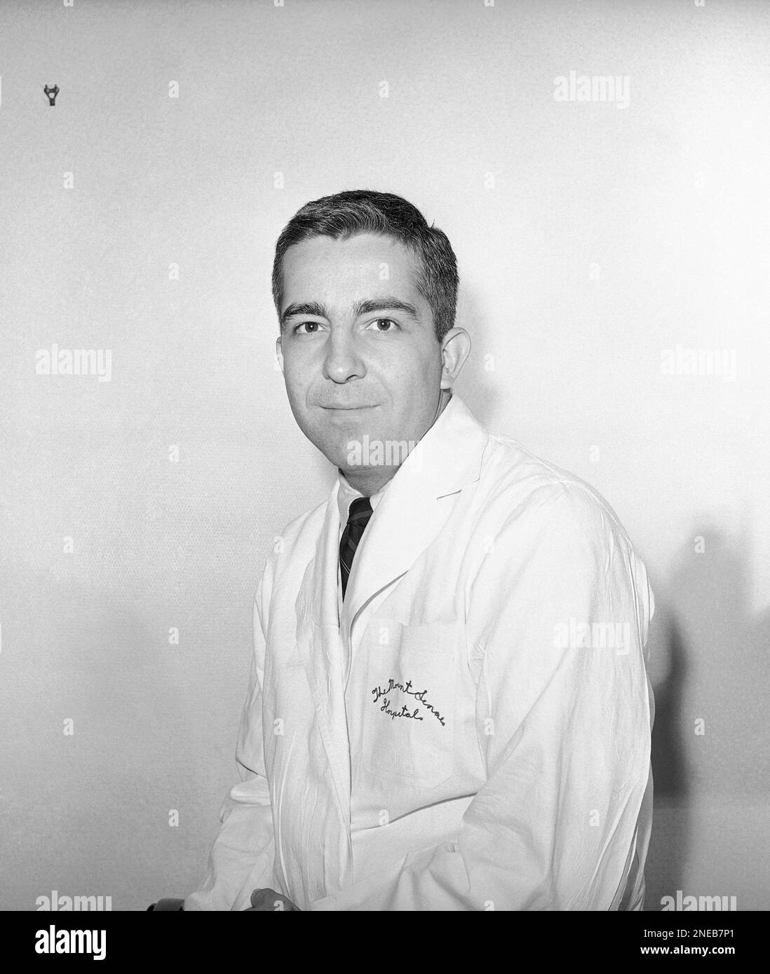 Dr. William C. Dement of Mount Sinai Hospital is shown in his New York apartment, Aug. 1, 1960