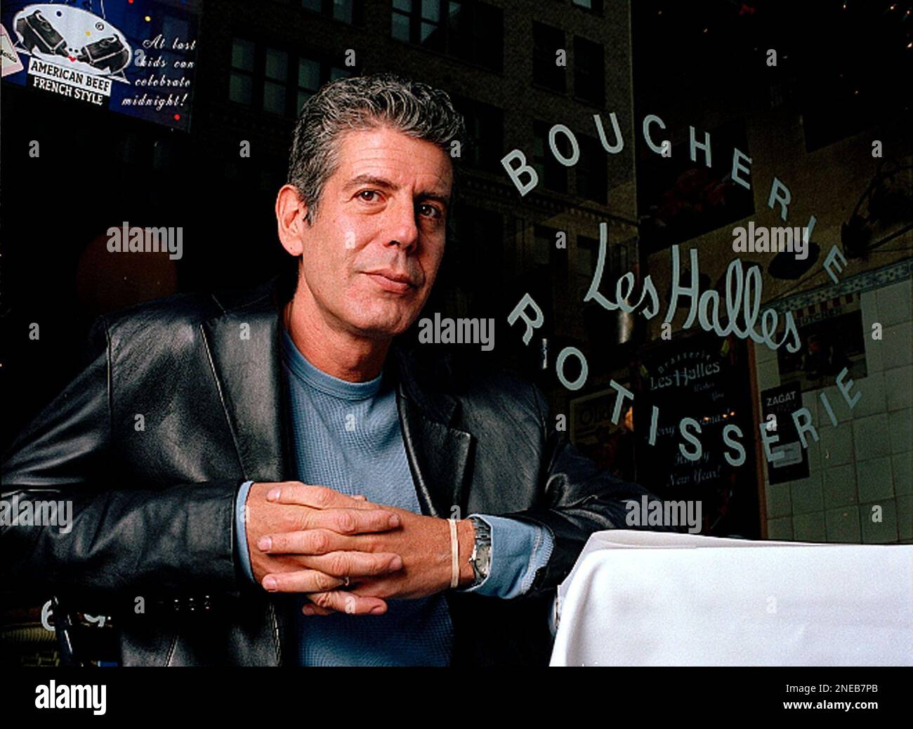 FILEThis dec. 19, 2001 file photo shows Anthony Bourdain the owner and