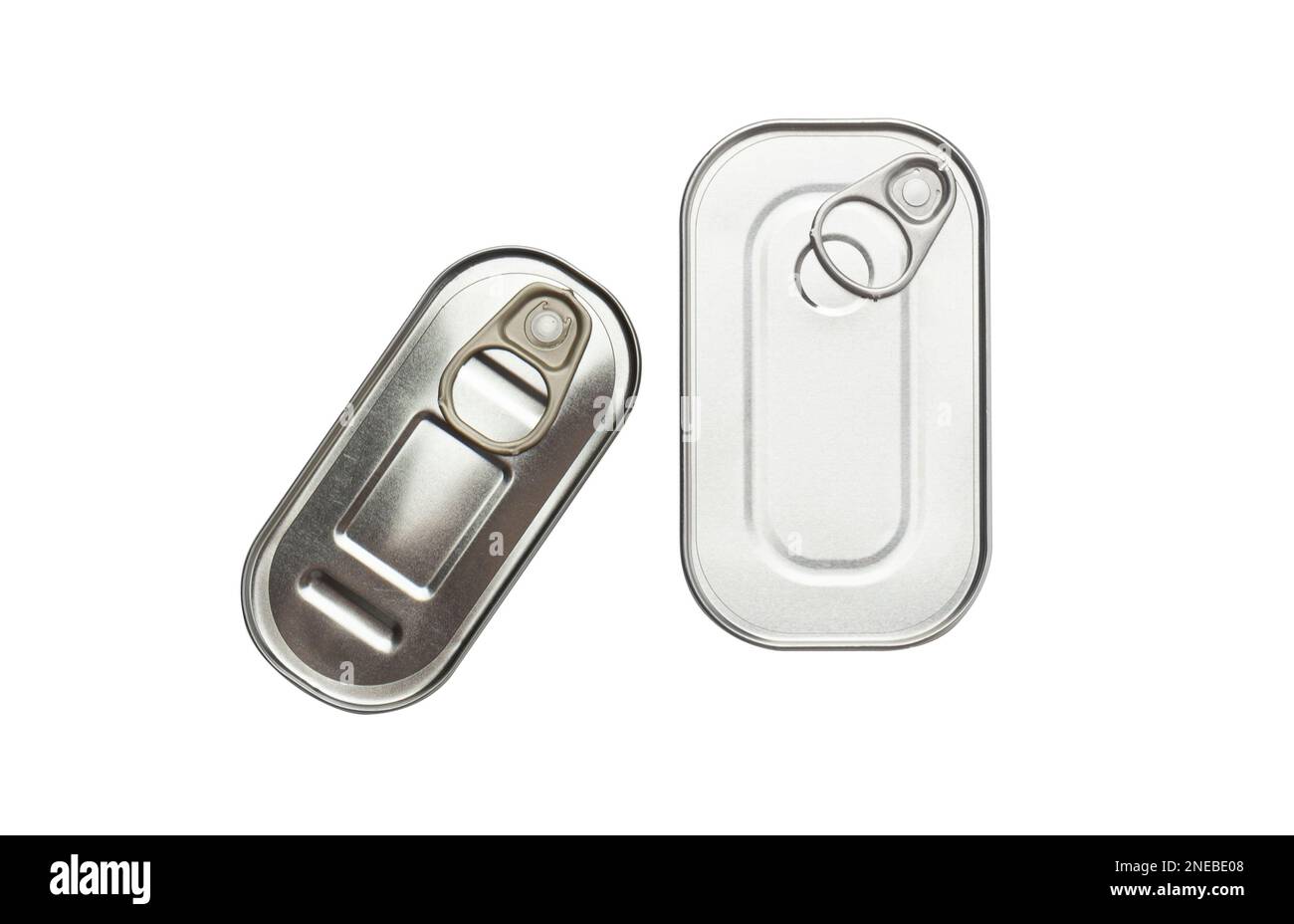 Canned fish in different sealed tin cans with easy openable lids