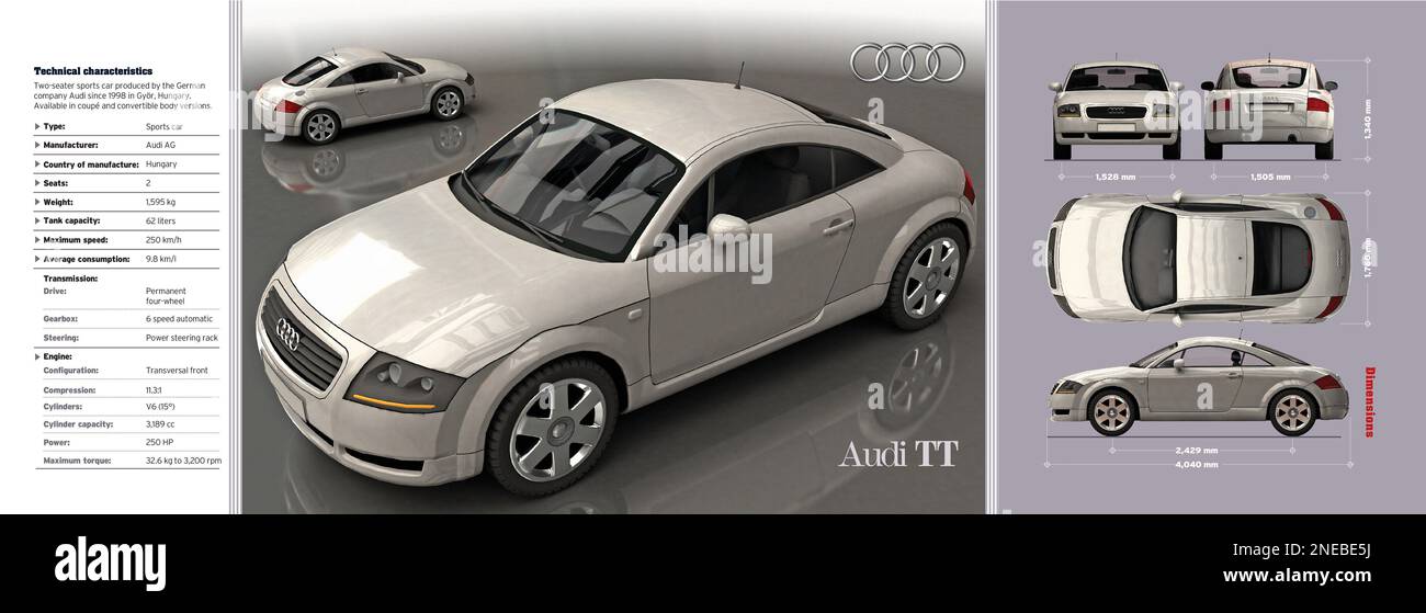 1998-2006 Audi TT Coupe 8N 2 mirrors Custom Indoor Car Cover