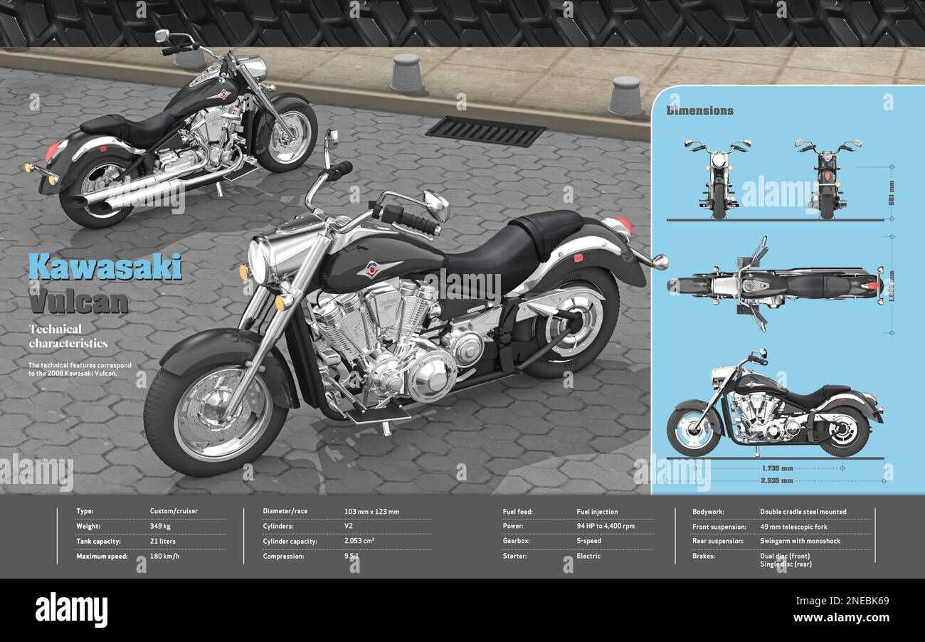 Kawasaki motorcycle hi-res stock photography and images - Page 8 
