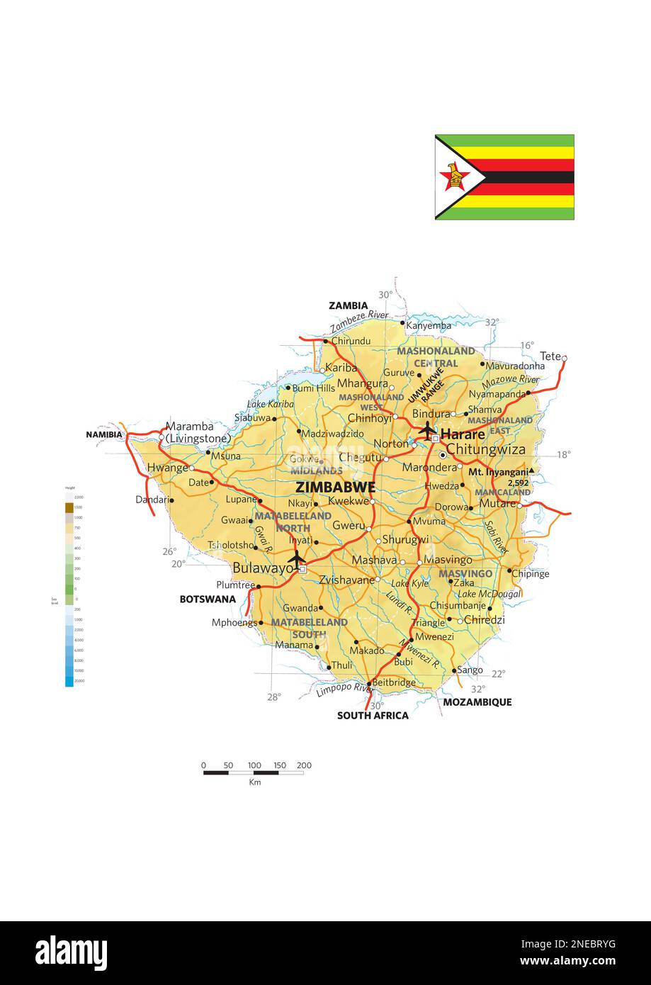 Physical And Political Map Of Zimbabwe Adobe Illustrator Ai Physical And Political Map Of Zimbabwe Adobe Illustrator Ai 2480x3507 2NEBRYG