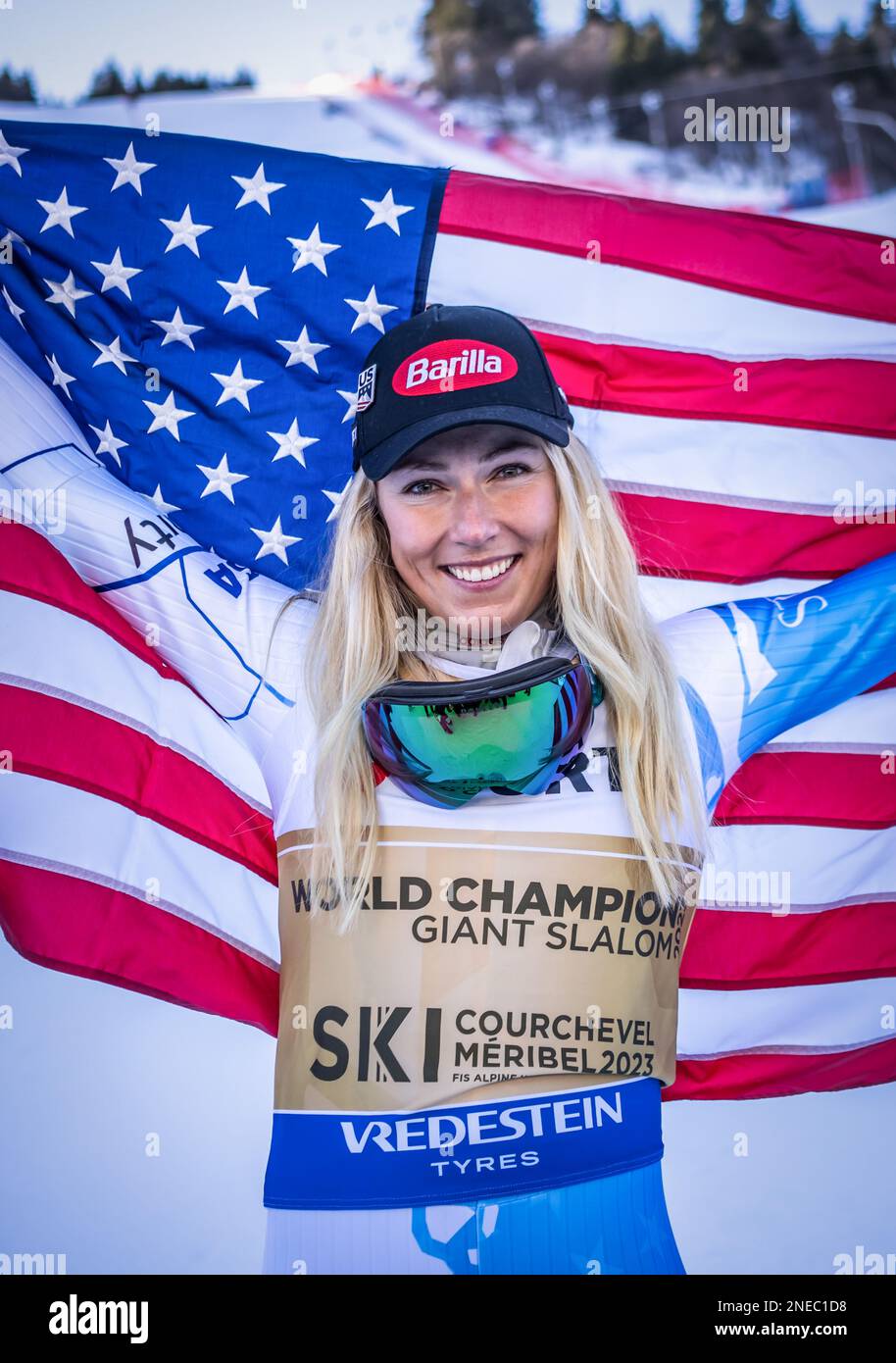 Courchevel, France. 16th Feb, 2023. Alpine skiing World Championships