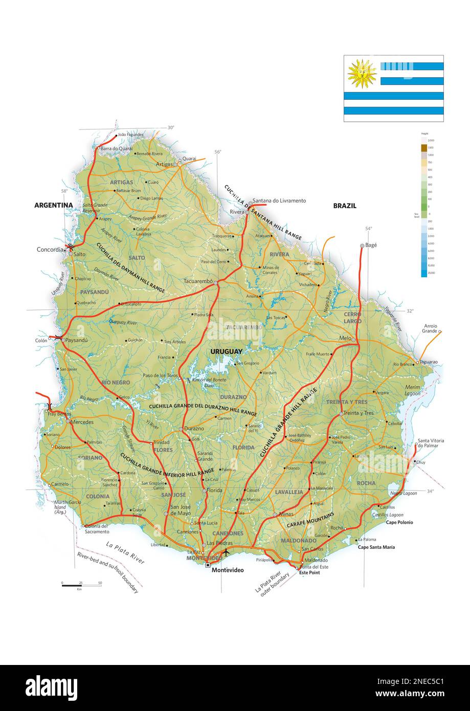 Physical And Political Map Of Uruguay Adobe Illustrator Ai Physical And Political Map Of Uruguay Adobe Illustrator Ai 2480x3507 2NEC5C1