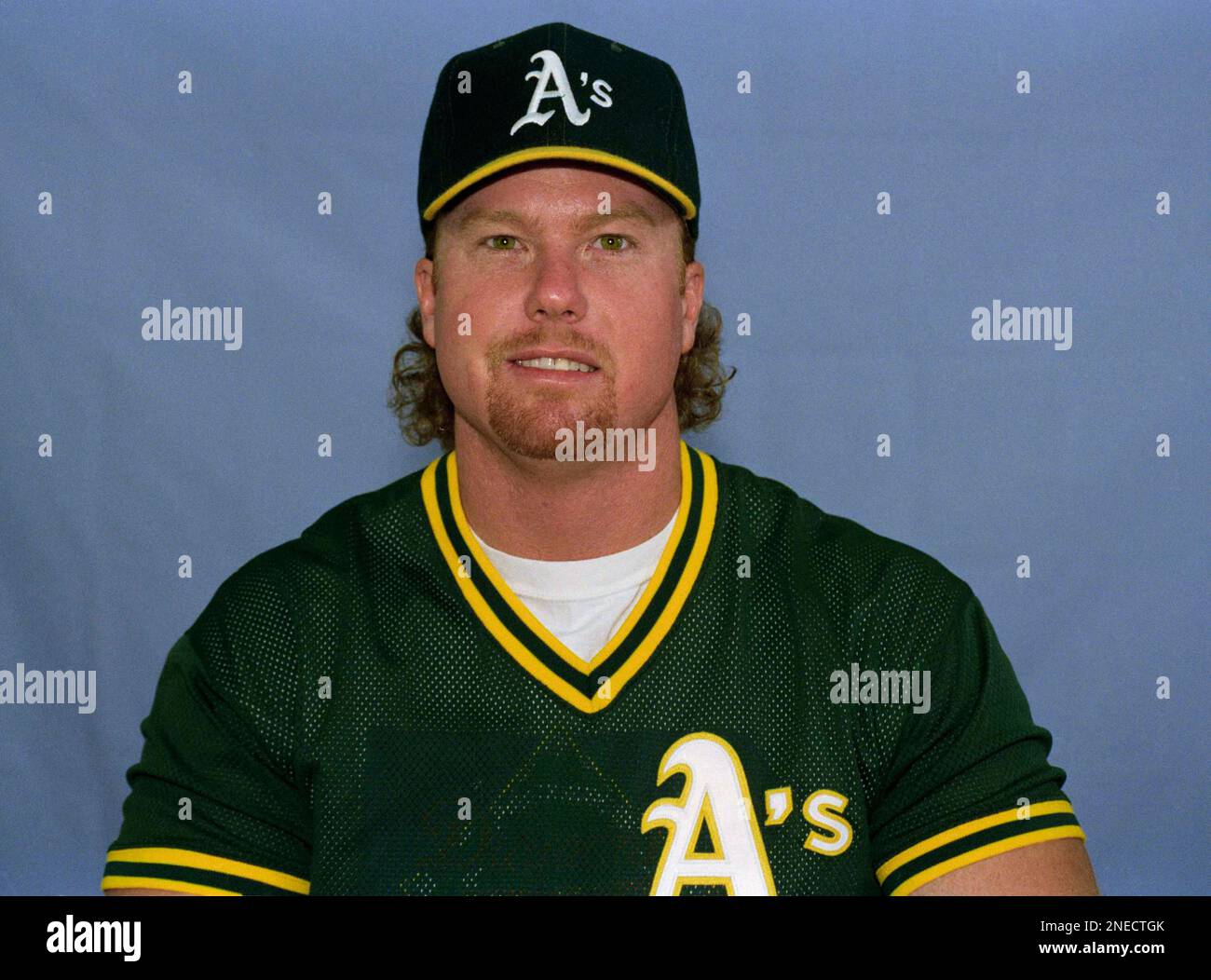 Mark McGwire, Oakland A?s in 1993. (AP Photo Stock Photo - Alamy