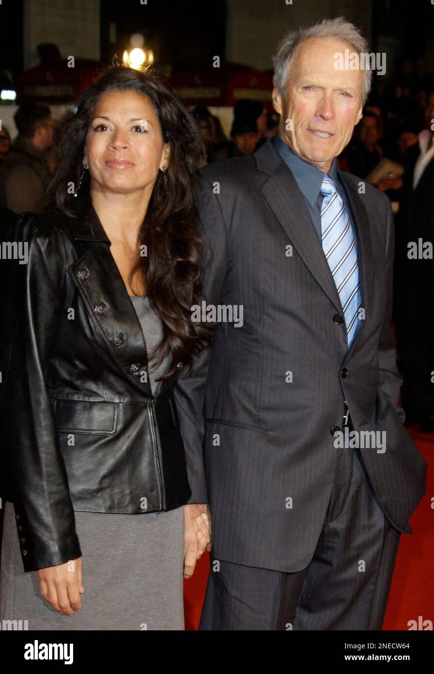 U.S Director Clint Eastwood, Right, Arrives With His Wife, Dina Ruiz ...