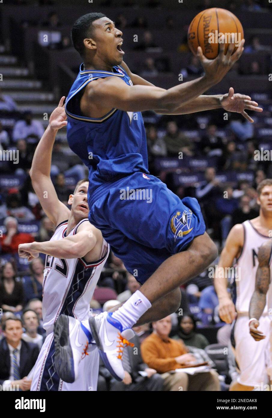 Washington Wizards' Nick Young goes up with a shot as he