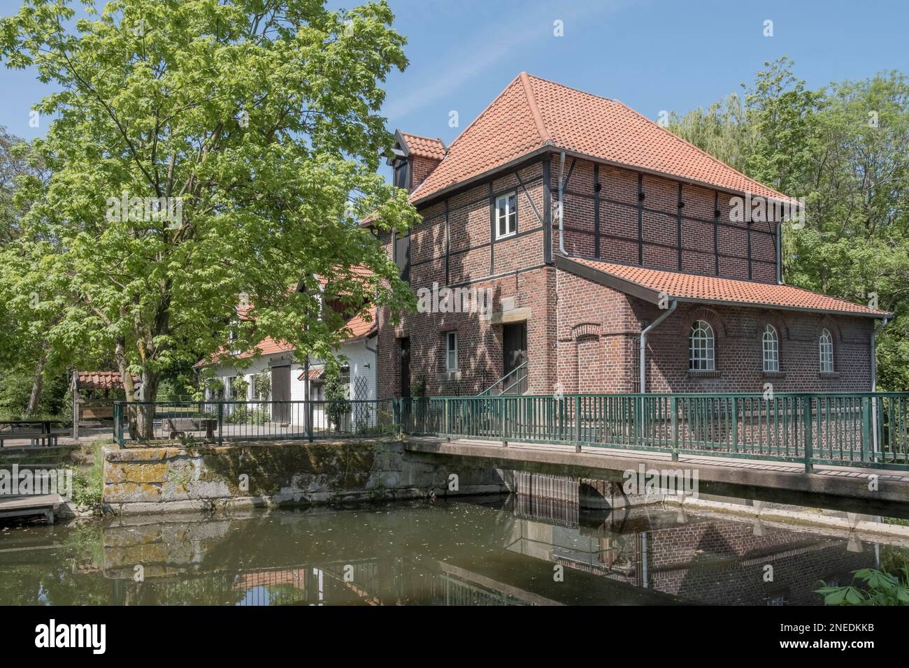 Plagemann's Mill, Restored grain water mill with sawmill, Metelen