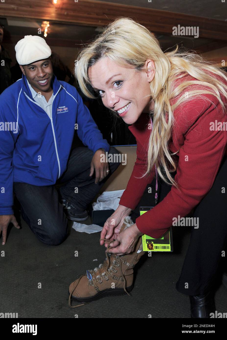 Actress Chase Masterson at the Gibson Guitar Lounge during the Sundance ...