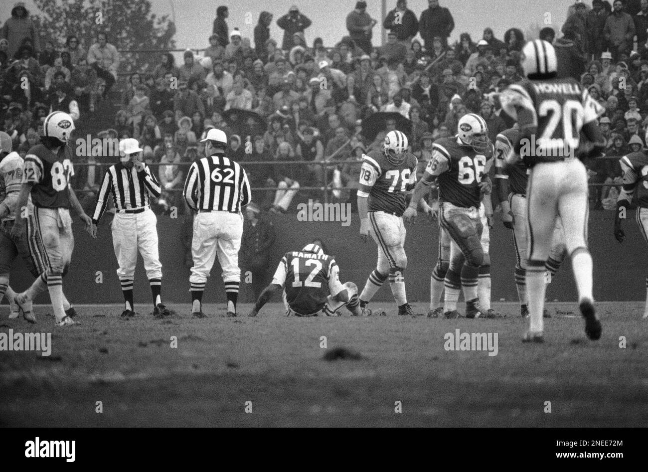 1974 Press Photo New York Jets Garry Puetz - Historic Images