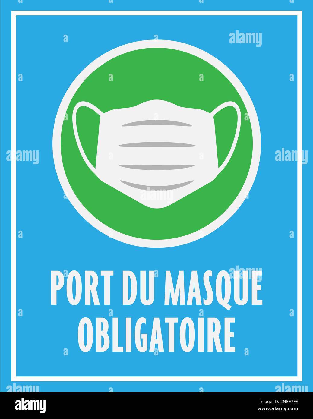 port-du-masque-obligatoire-hi-res-stock-photography-and-images-alamy