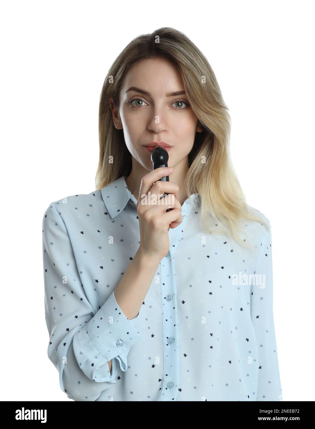 Woman and breathalyser hires stock photography and images Alamy