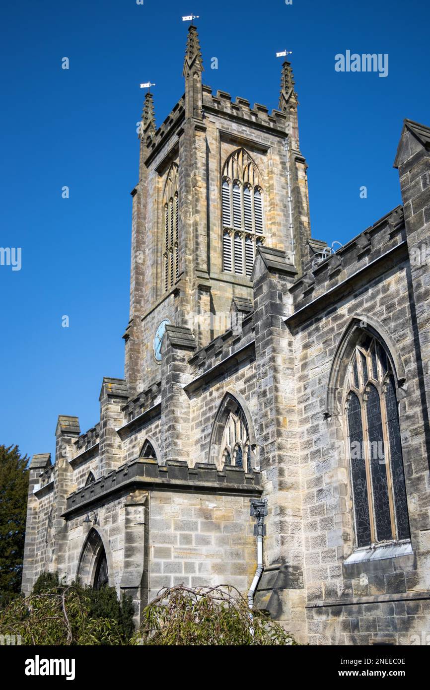 EAST GRINSTEAD, WEST SUSSEX/UK APRIL 20 View of St Swithun's Church in East Grinstead West