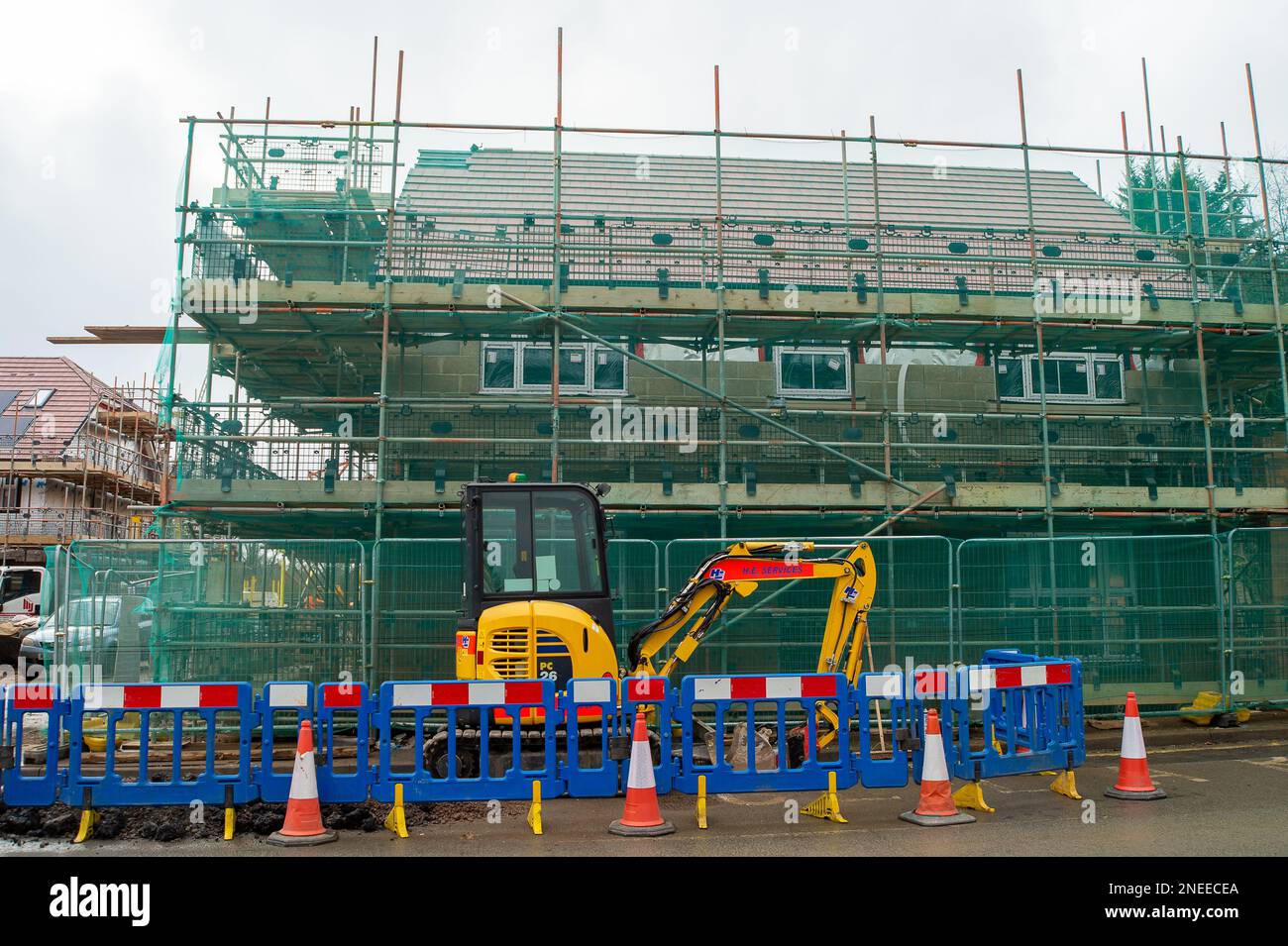 A new Aldi supermarket being built in Daybrook, Nottingham, England,   Stock Photo - Alamy