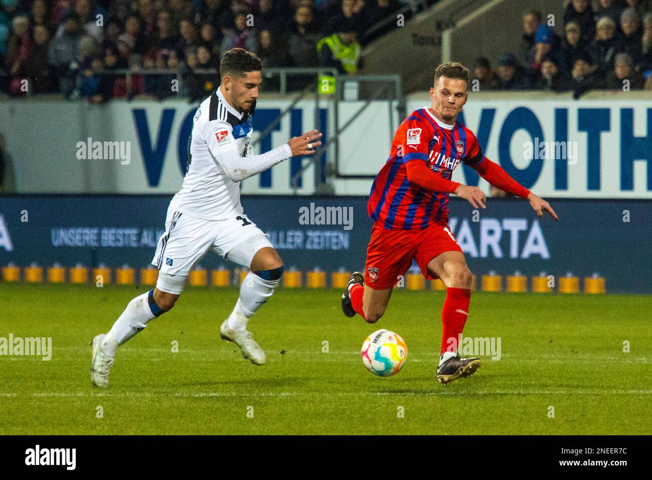 Francisco Javier MONTERO RUBIO (Hamburger SV) left, tackling (1.FC