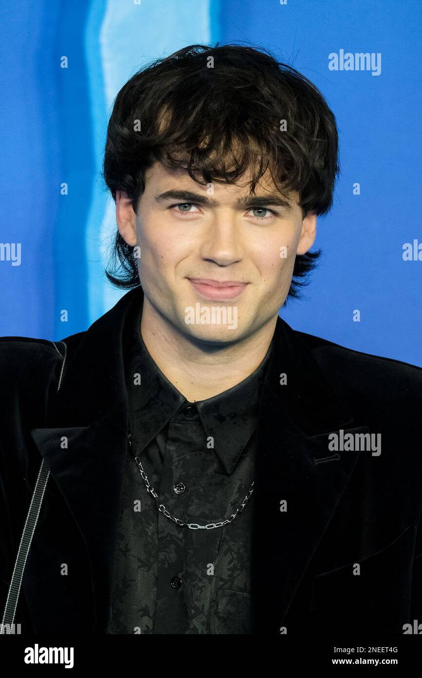 Jamie Flatters photographed at the AVATAR THE WAY OF WATER World Premiere on Tuesday 6th Jamie Flatters photographed at the AVATAR THE WAY OF WATER World Premiere on Tuesday 6th