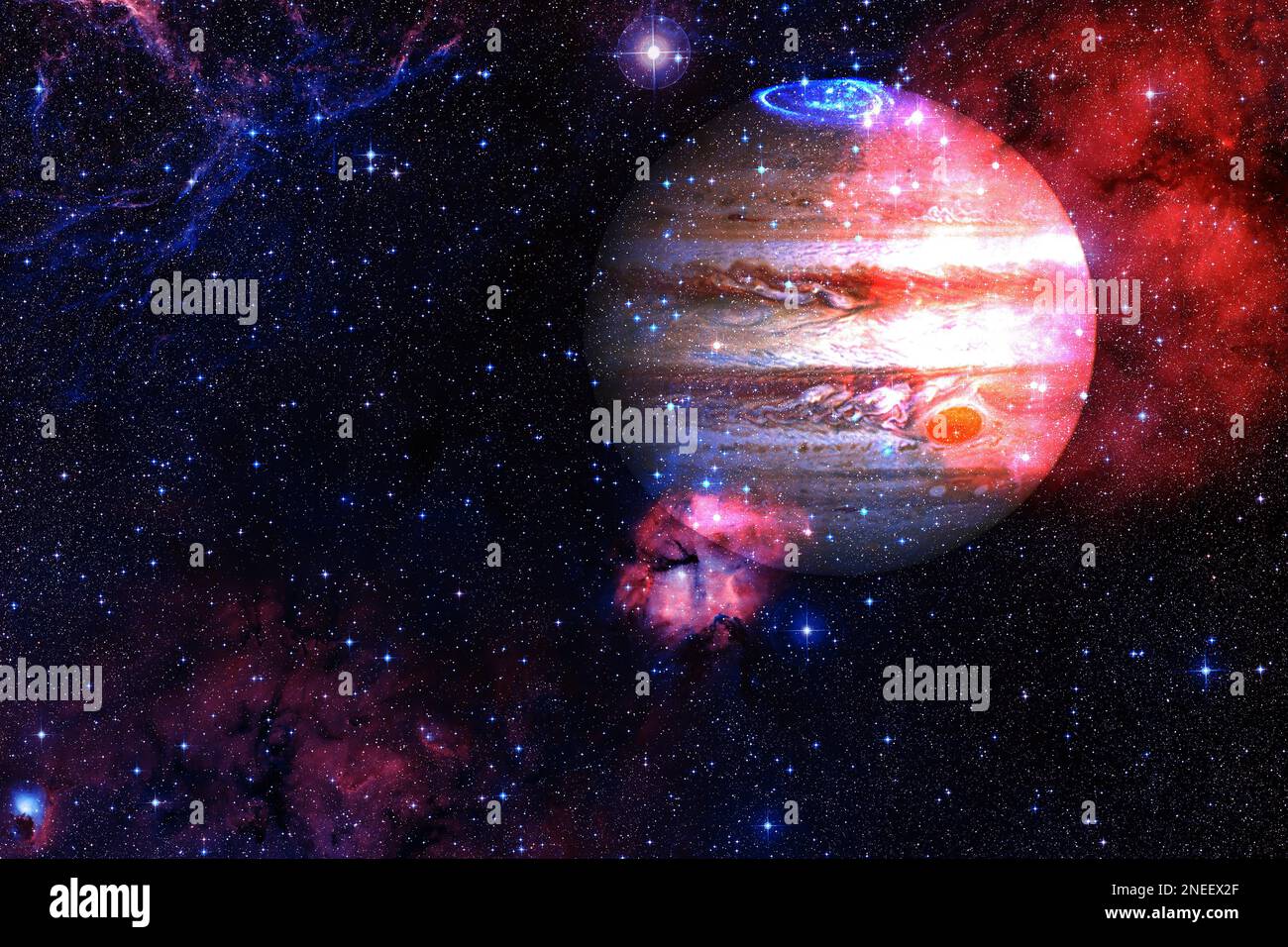 Jupiter. Awesome quality of solar system. Elements of this