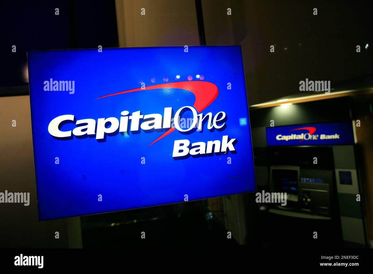 FILE In this May 7, 2009 file photo, a branch office of Capitol One