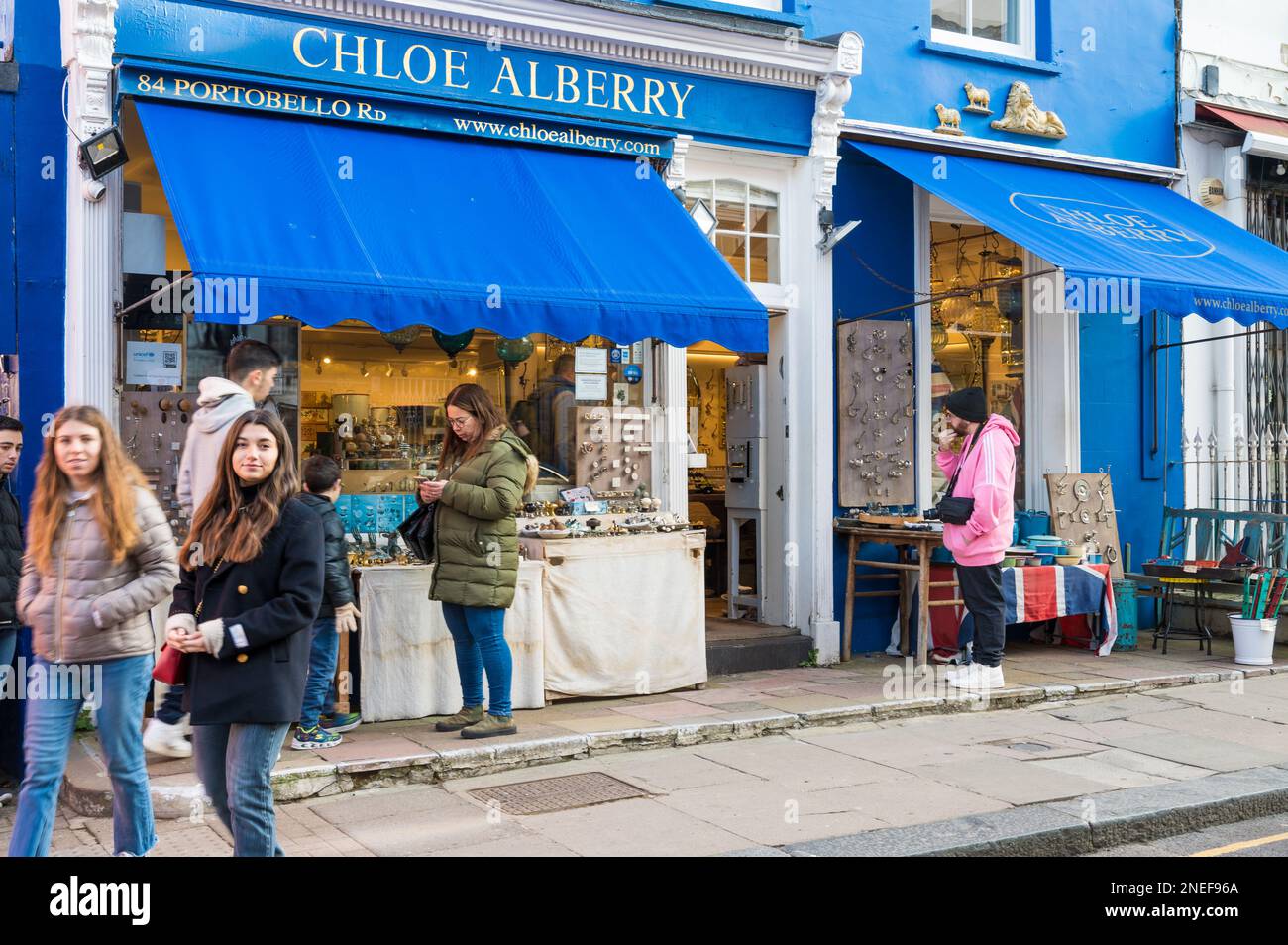 Chloe Alberry Ltd. Shop on Portobello Road specialising in decorative