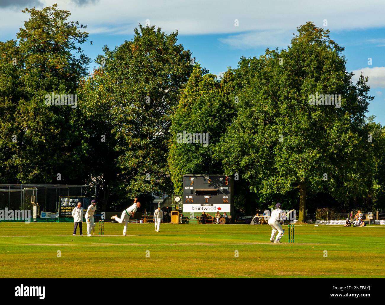 Knutsford cricket pitch hires stock photography and images Alamy