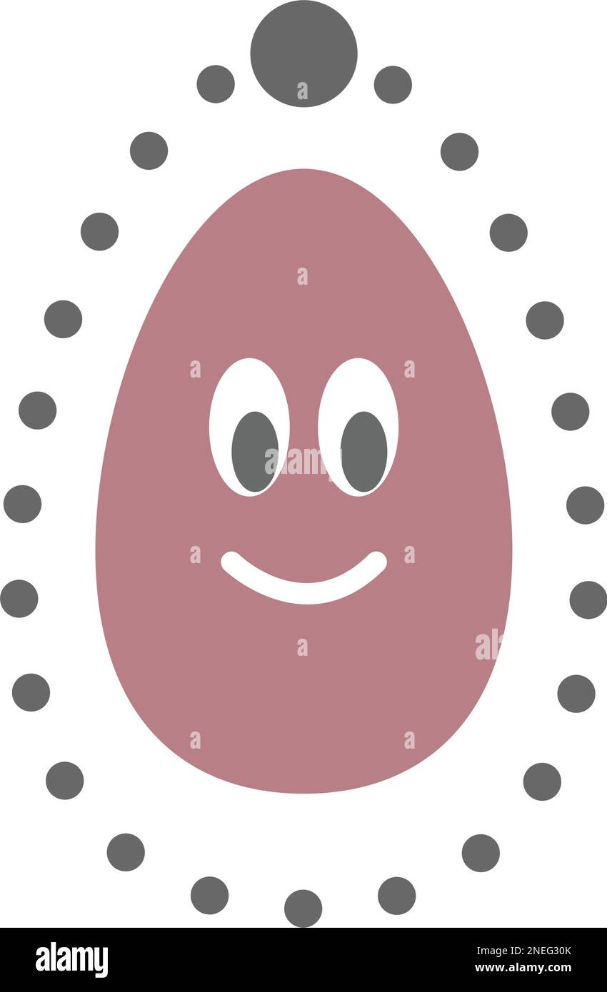 Dotted oval shape for tracing lines for preschool and kindergarten school kids for drawing