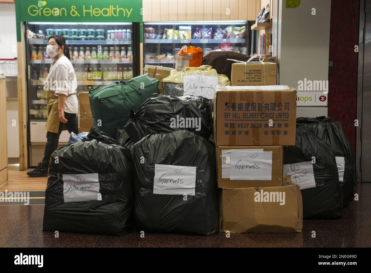 Donation for the victims of Turkey earthquake at Hung Fook Tong in