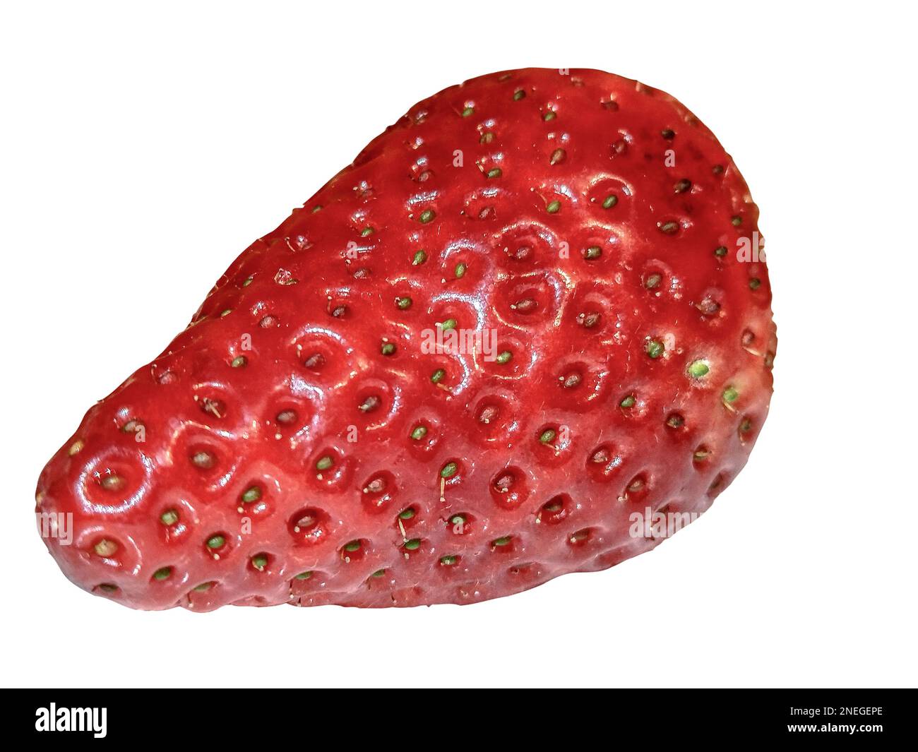 strawberry isolated on white background Stock Photo - Alamy