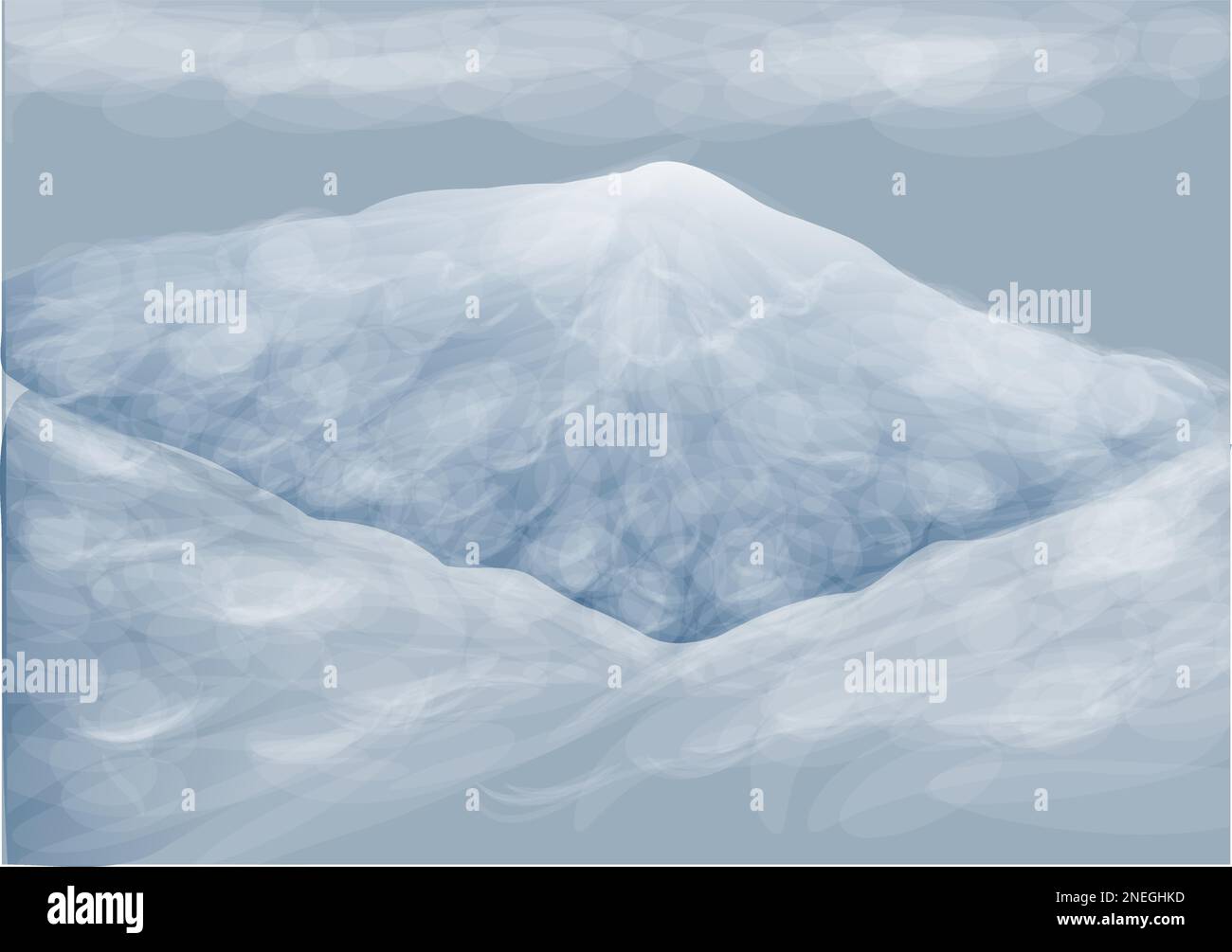 mountains and snow vector illustration Stock Vector Image & Art - Alamy