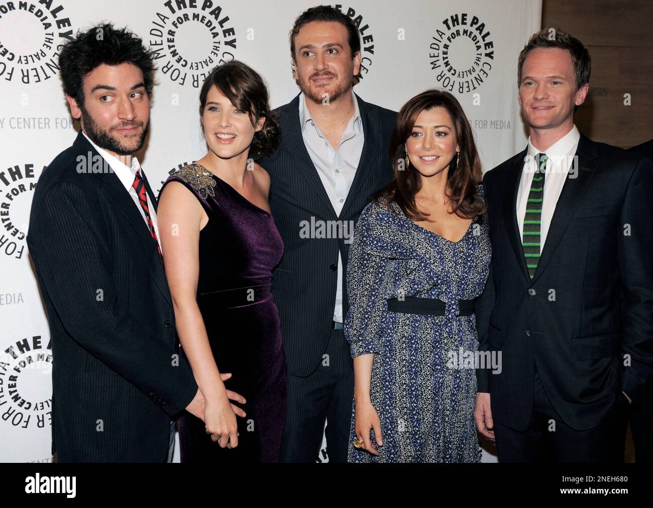 "How I Met Your Mother" cast members, from left, Josh Radnor, Cobie