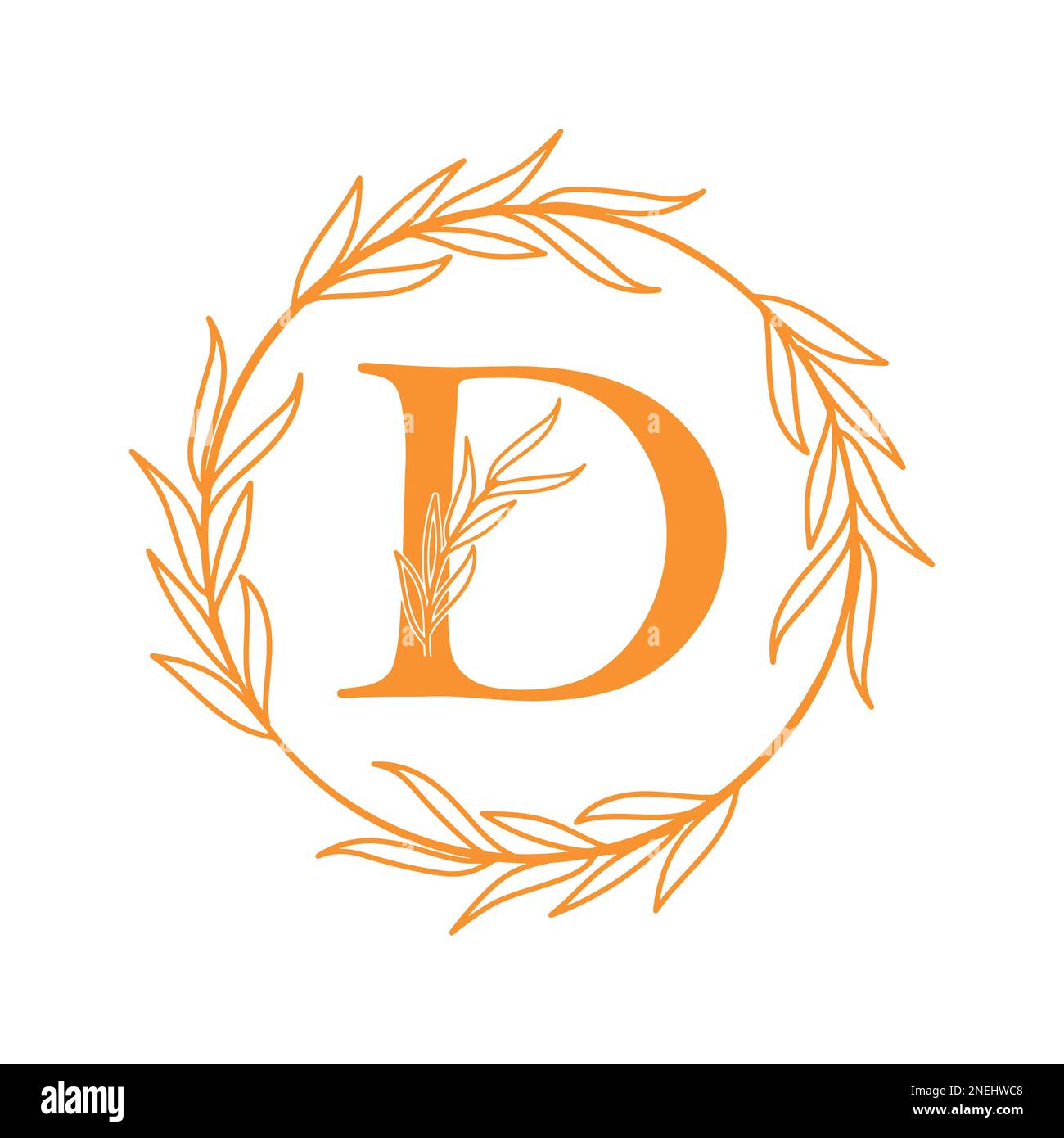 Letter d logo icon vector Design Stock Vector