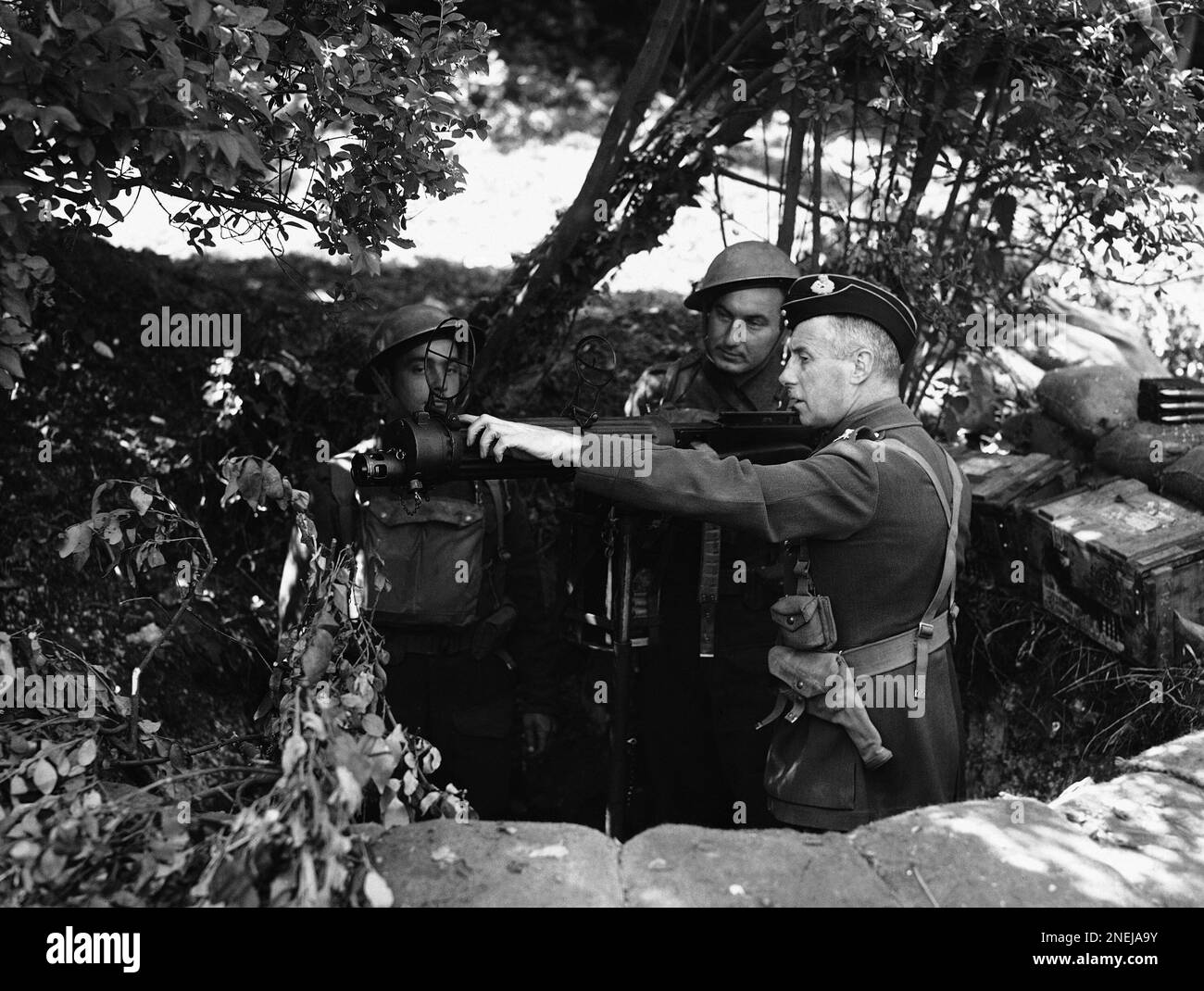 Major General G.R. Pearkes, V.C., D.S.O., MC., the new Commanding ...