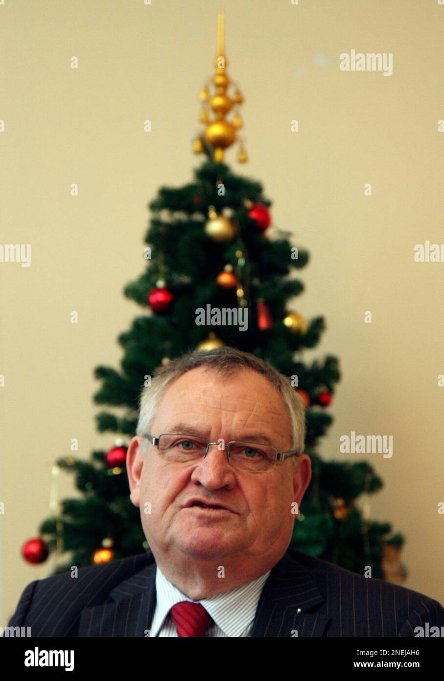 Der ehemalige Vizekanzler Herbert Haupt spricht am Dienstag, 29. Dez