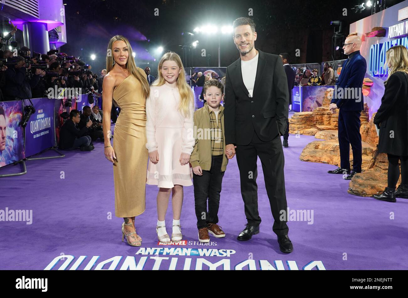 Michelle Heaton attending the gala screening of Ant-Man and the Wasp