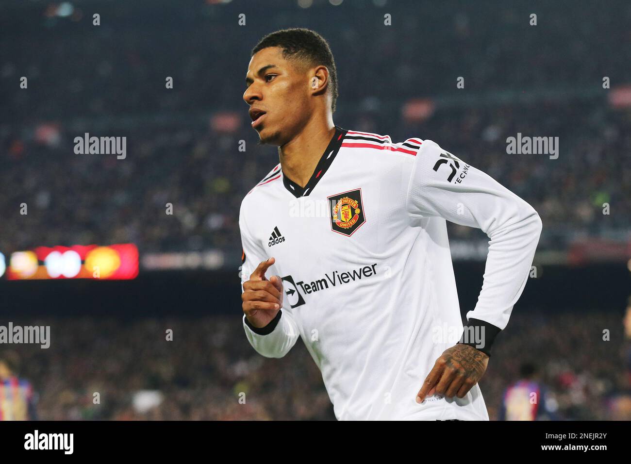 Marcus Rashford Side Marcus rashford man utd barcelona hi-res stock photography and images ...