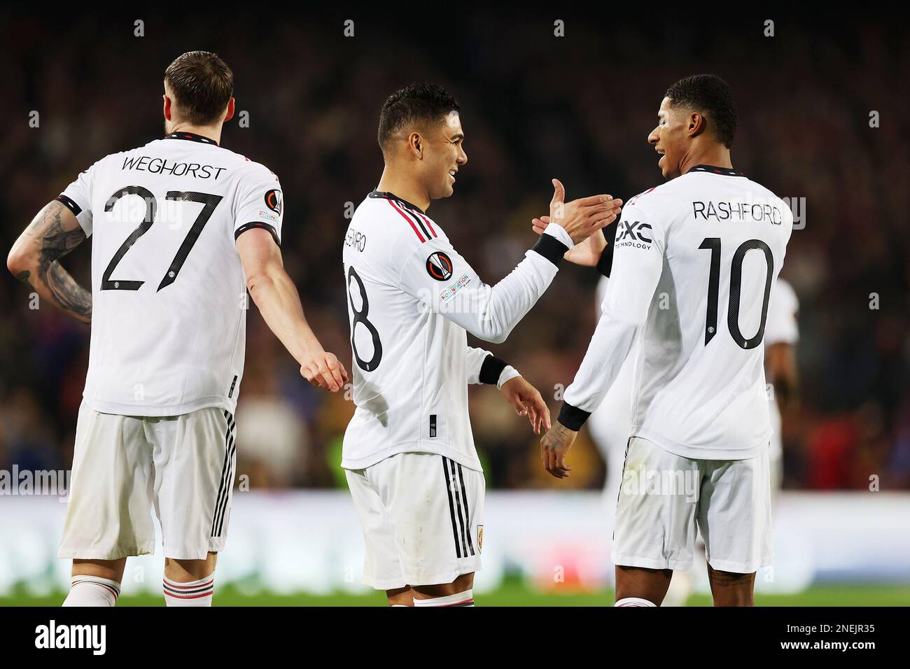 Marcus Rashford Side Marcus rashford man utd barcelona hi-res stock photography and images ...