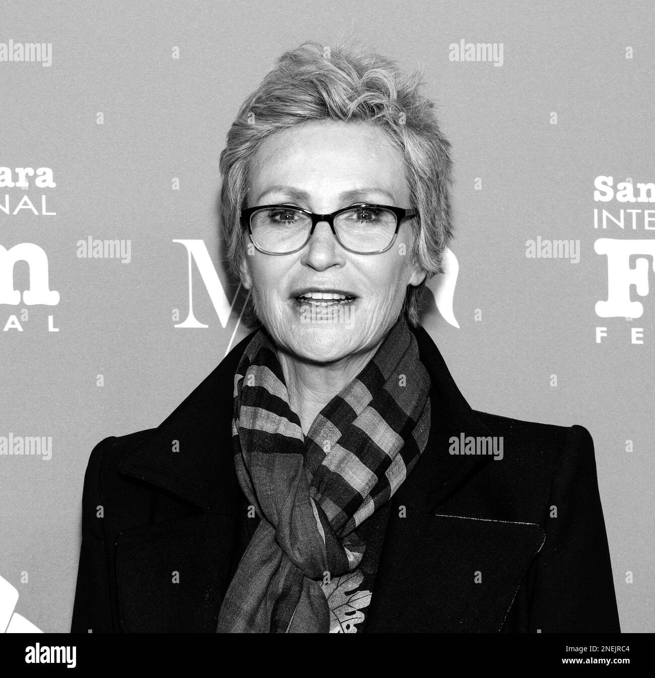 SANTA BARBARA, CALIFORNIA - February 15, 2023: Jane Lynch attends the