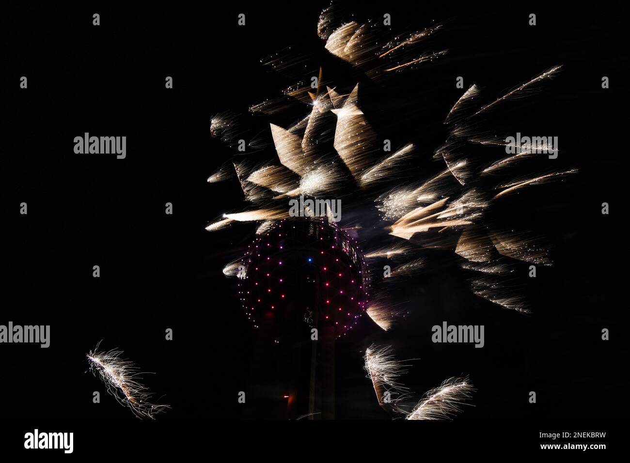 Dallas New Years Eve Stock Photo Alamy
