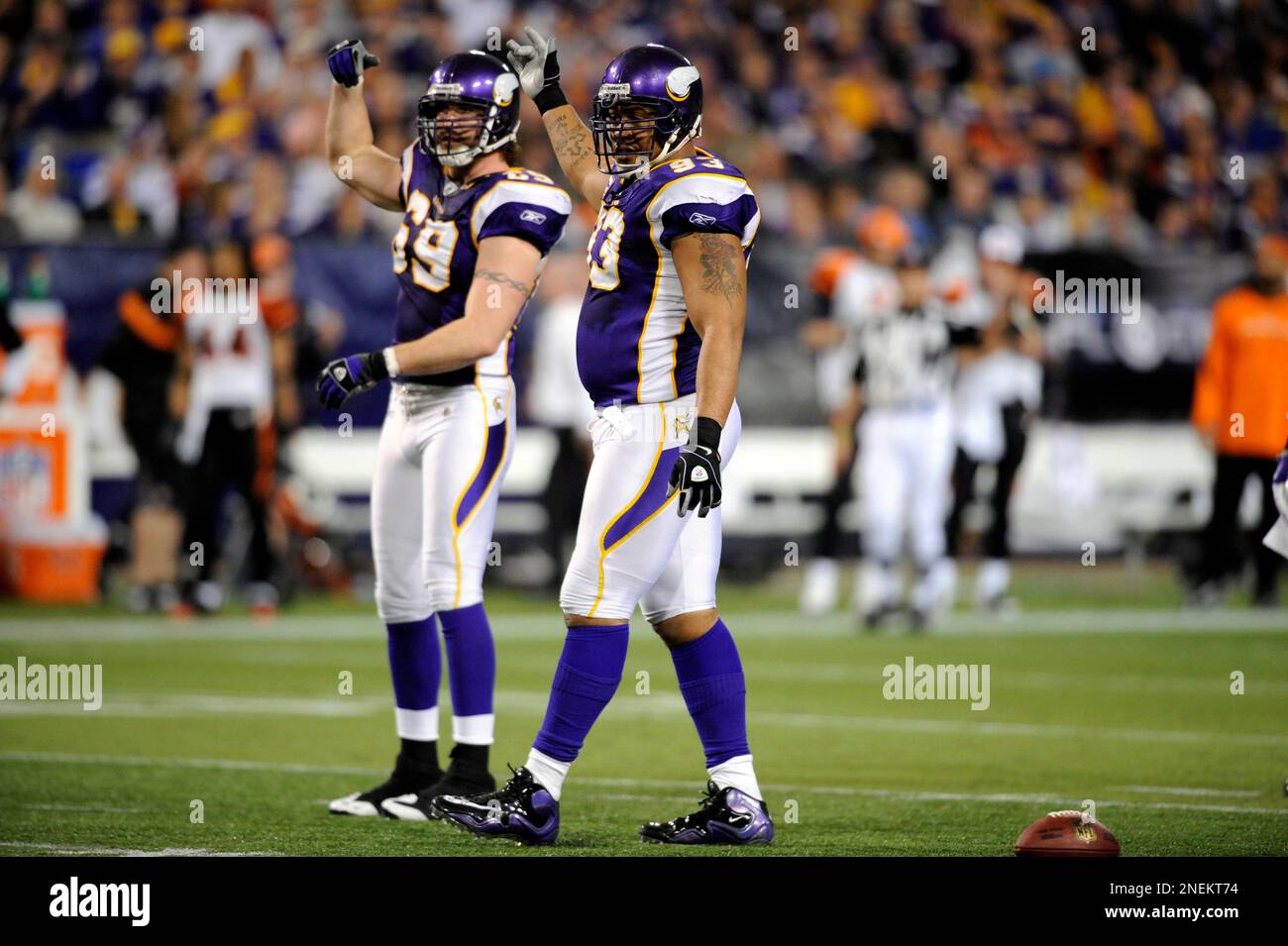 Jared Allen #69 of the Minnesota Vikings Stock Photo - Alamy