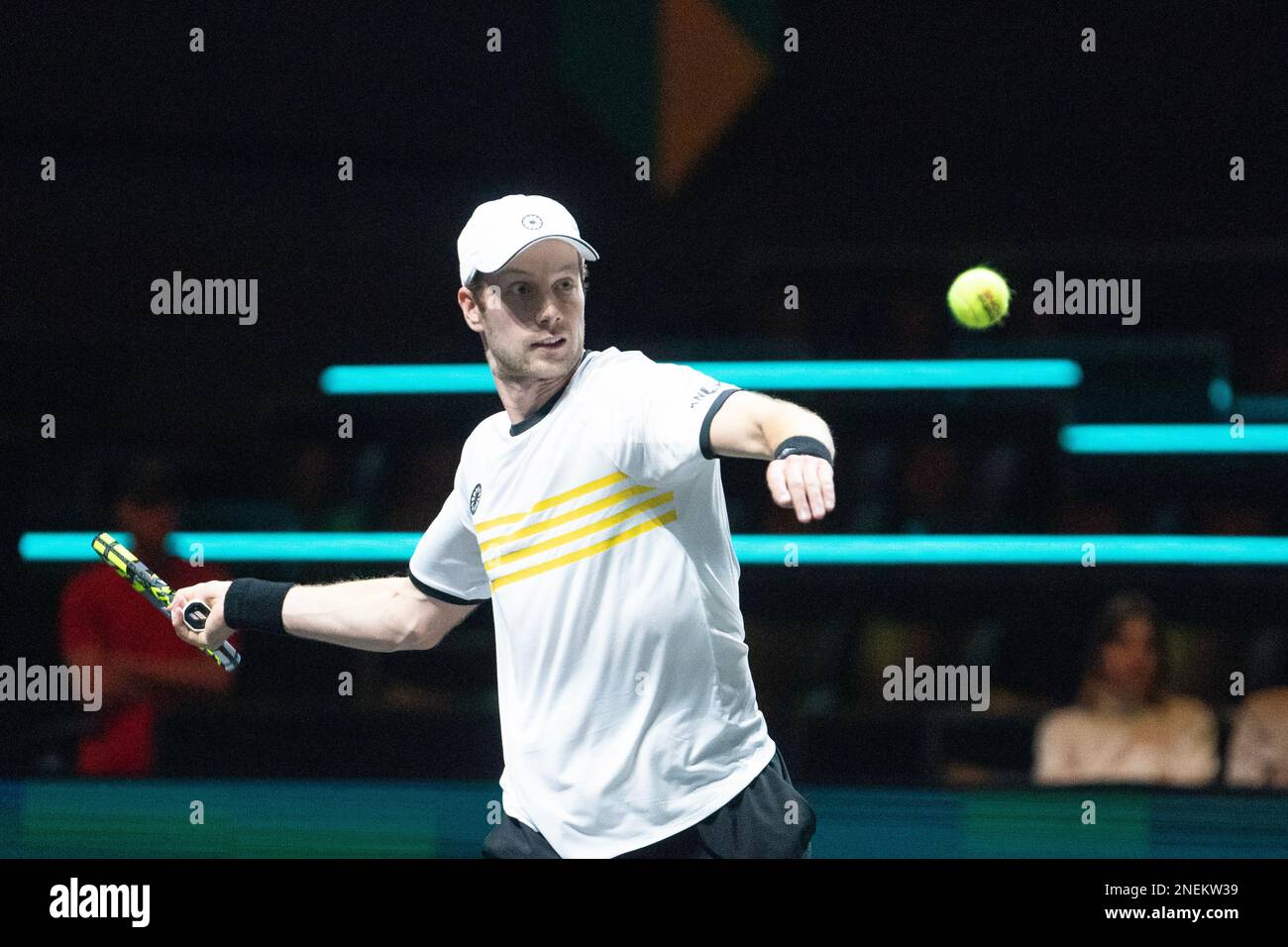 ROTTERDAM, THE NETHERLANDS FEBRUARY 15 Tim van Rijthoven of The Netherlands in action during