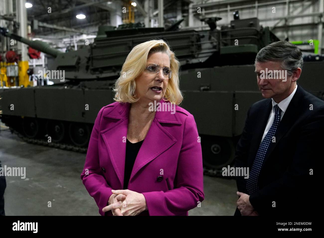Secretary of the Army Christine Wormuth tours the Joint Systems