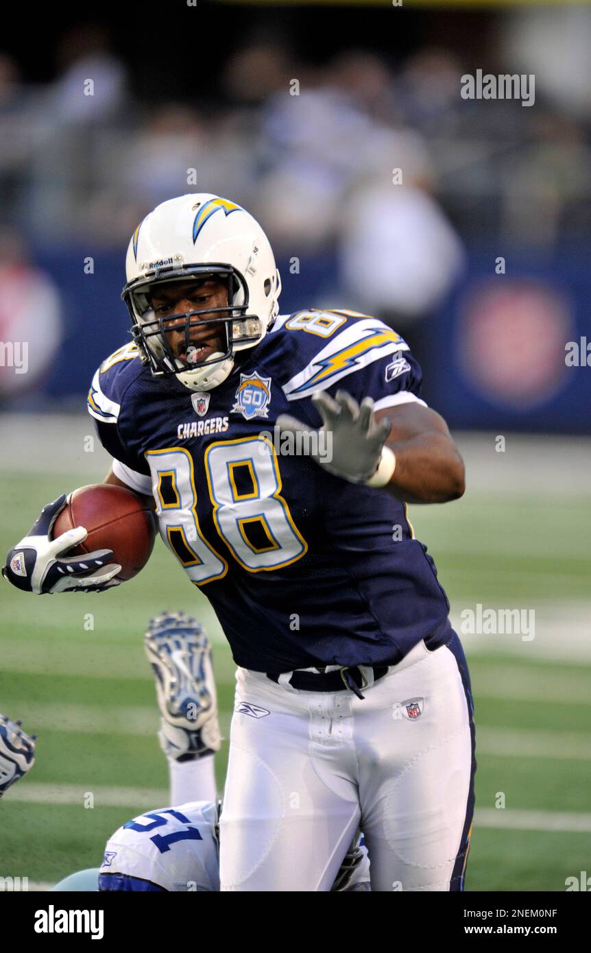 San Diego Chargers tight end Antonio Gates (85) during an NFL football game  against the Dallas Cowboys, Sunday, Dec. 13, 2009, in Arlington, Texas. (AP  Photo/Michael Thomas Stock Photo - Alamy