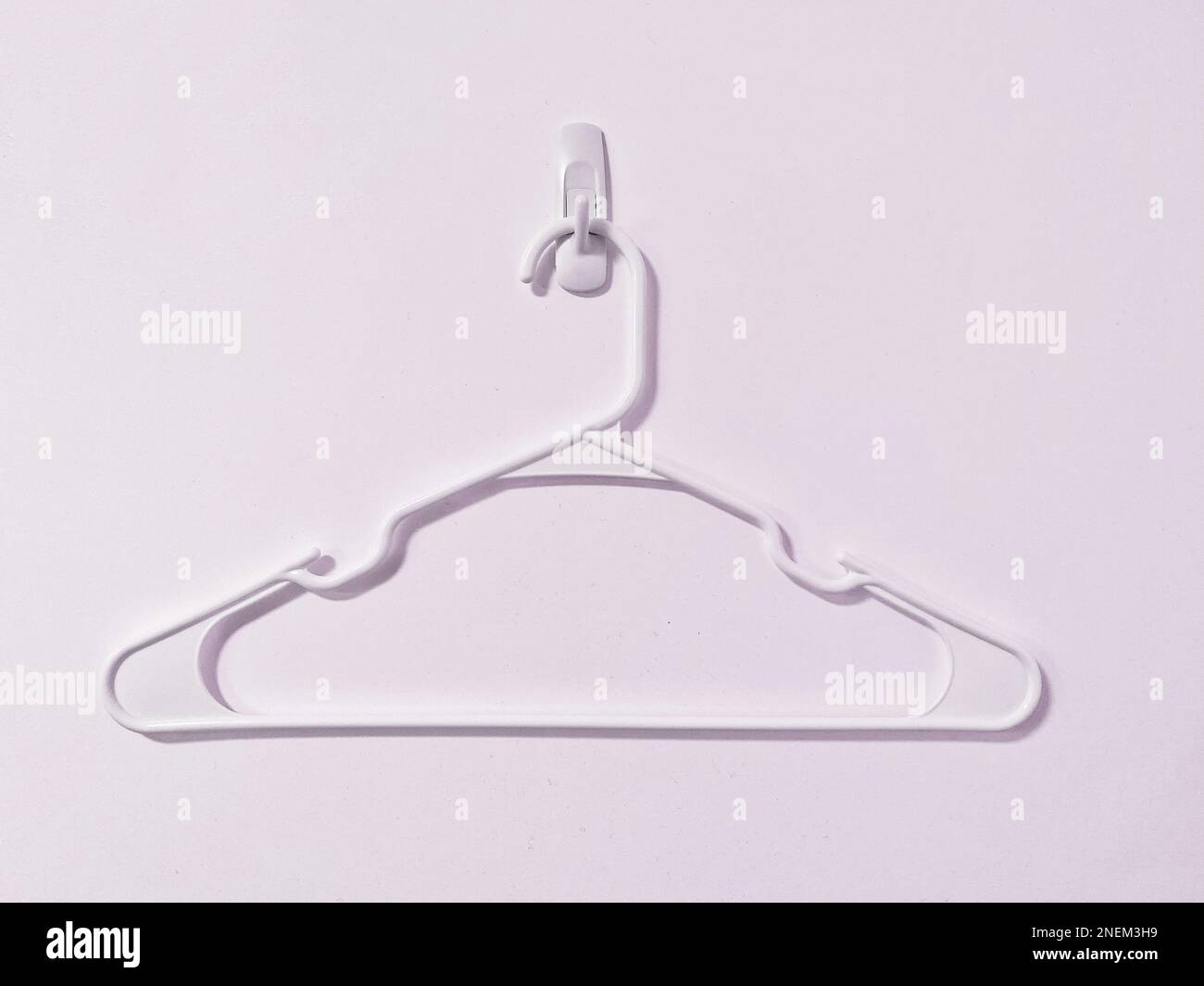 Plastic coat hanger Stock Photo Alamy