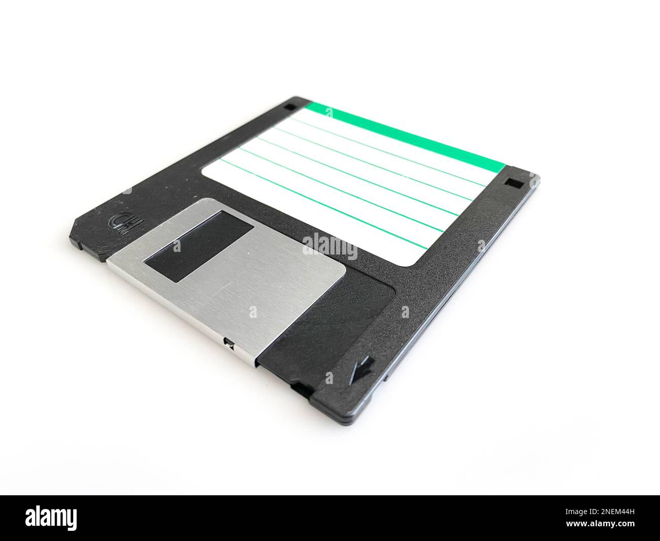 Floppy disk isolated on white background Stock Photo