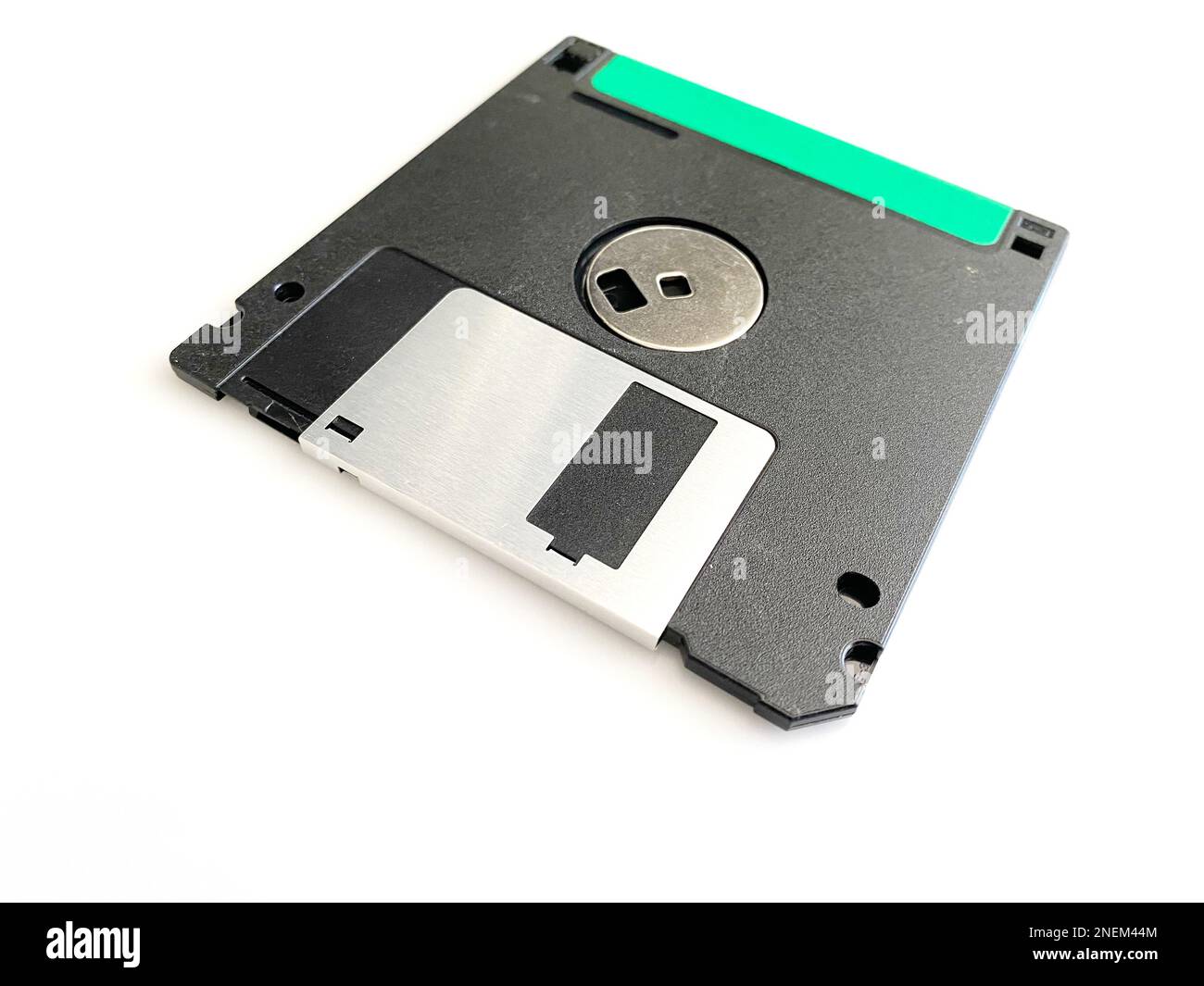 Floppy disk isolated on white background Stock Photo