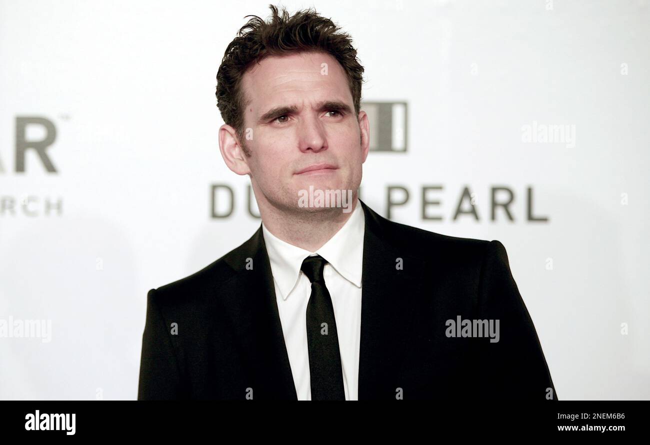 American Actor Matt Dillon arrives at the amfAR Cinema Against Aids