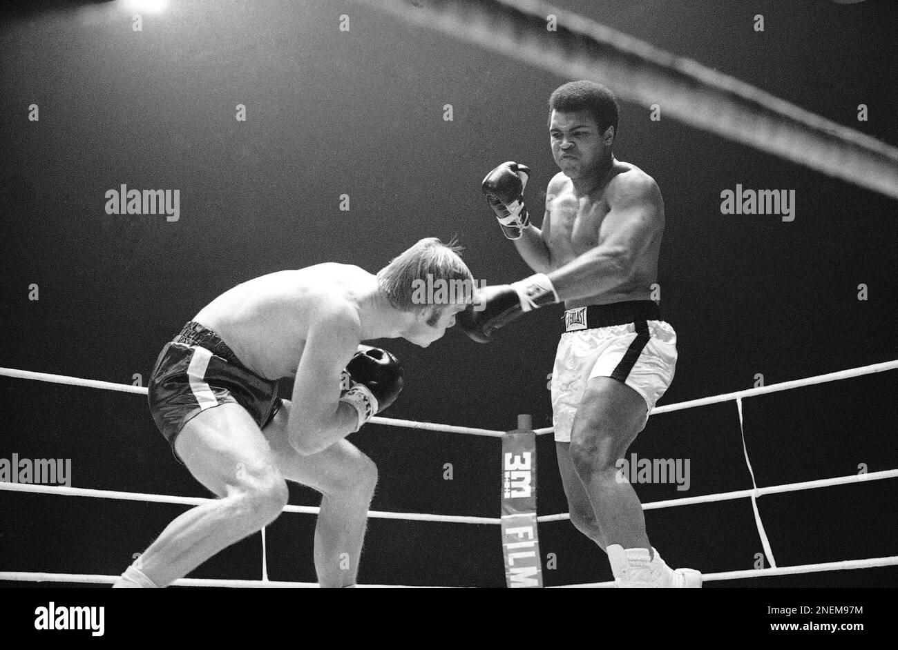 Muhammad Ali was knockout victor in Sunday?s boxing fight against West